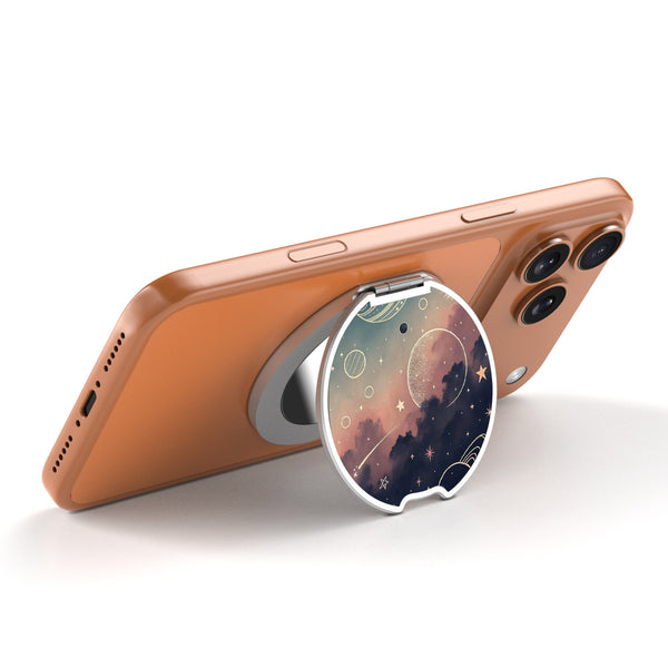 MyBat Design Lab MagSafe Selfie Mirror Kickstand - Silver - Planets and Stars - MOTHMNUSU332-356-2.jpg