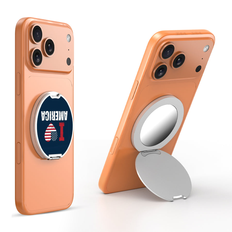 MyBat Design Lab MagSafe Selfie Mirror Kickstand - Silver - I Love America - MOTHMNUSU332-358-3.jpg