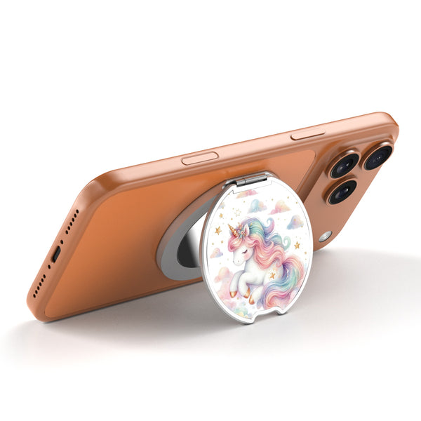 MyBat Design Lab MagSafe Selfie Mirror Kickstand - Silver - Rainbow Unicorn - MOTHMNUSU332-392-2.jpg