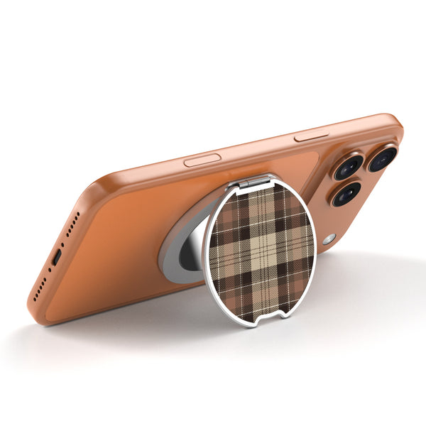 MyBat Design Lab MagSafe Selfie Mirror Kickstand - Silver - Mocha Flannel - MOTHMNUSU332-431-2.jpg