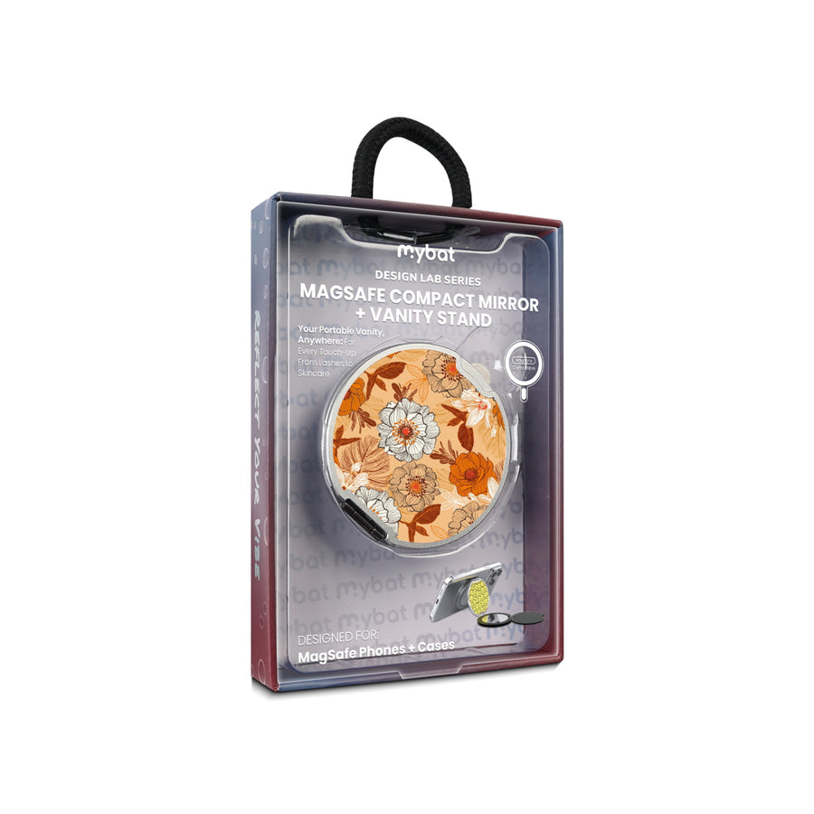 MyBat Design Lab MagSafe Selfie Mirror Kickstand - Silver - Retro Bouquet - MOTHMNUSU332-440-11.jpg