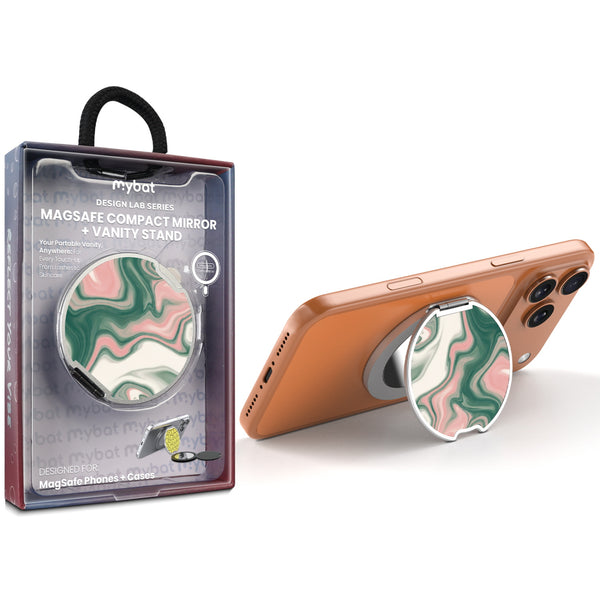MyBat Design Lab MagSafe Selfie Mirror Kickstand - Silver - Flow State - MOTHMNUSU332-471-1.jpg