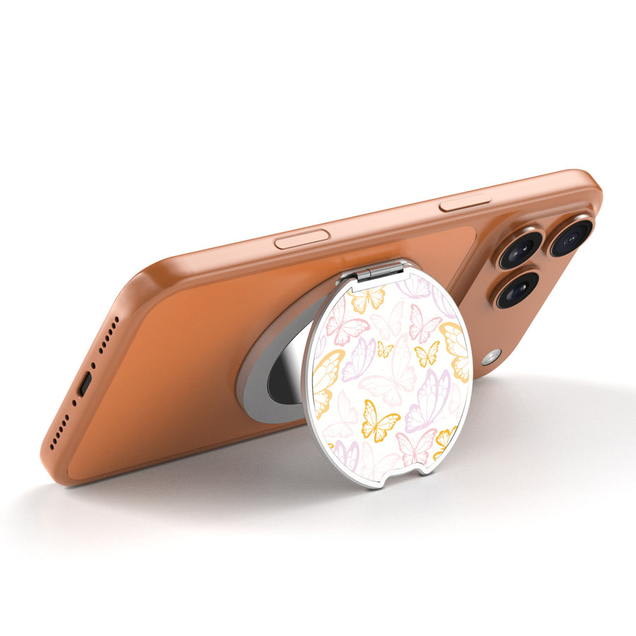 MyBat Design Lab MagSafe Selfie Mirror Kickstand - Silver - Wing Outline - MOTHMNUSU332-491-2.jpg