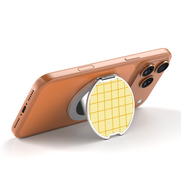 MyBat Design Lab MagSafe Selfie Mirror Kickstand - Silver - Butter Plaid - MOTHMNUSU332-498-2.jpg