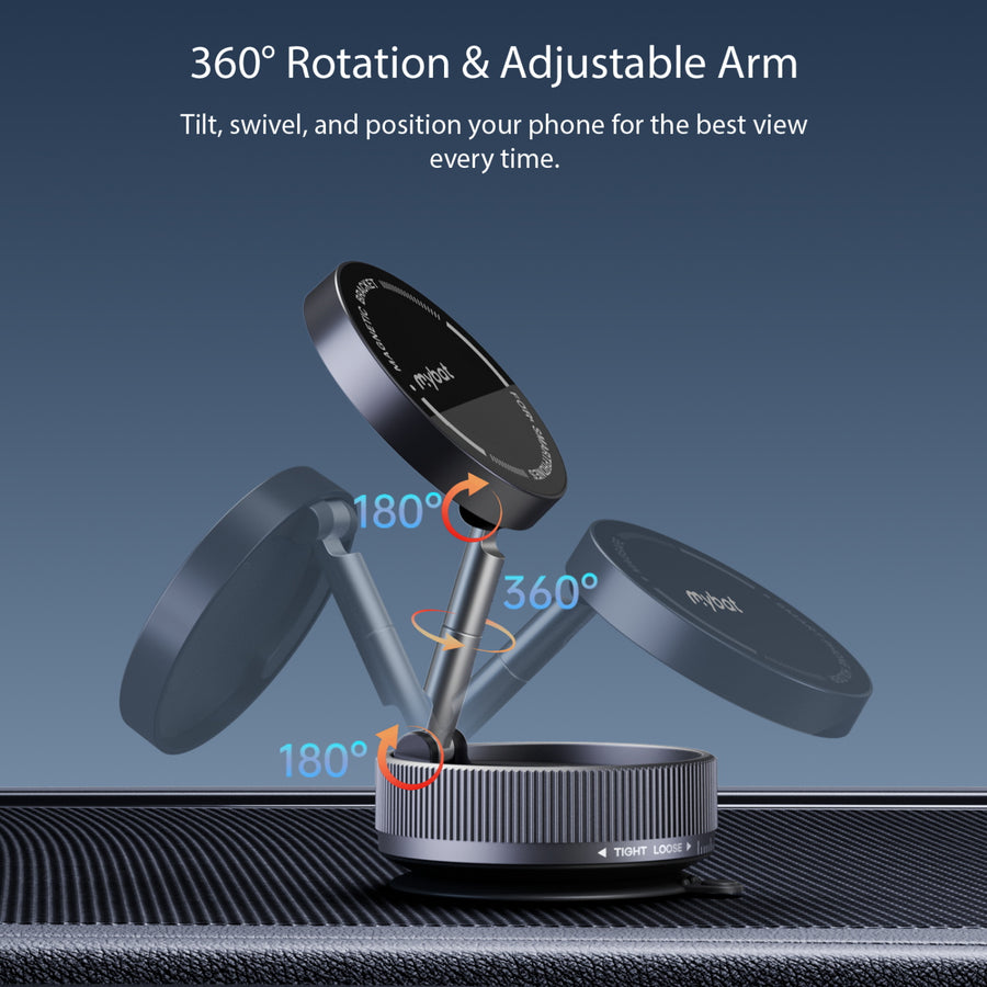 MyBat AirTight Magnetic Vacuum Suction Phone Mount - Black - MOTHMNVEH118-5.jpg