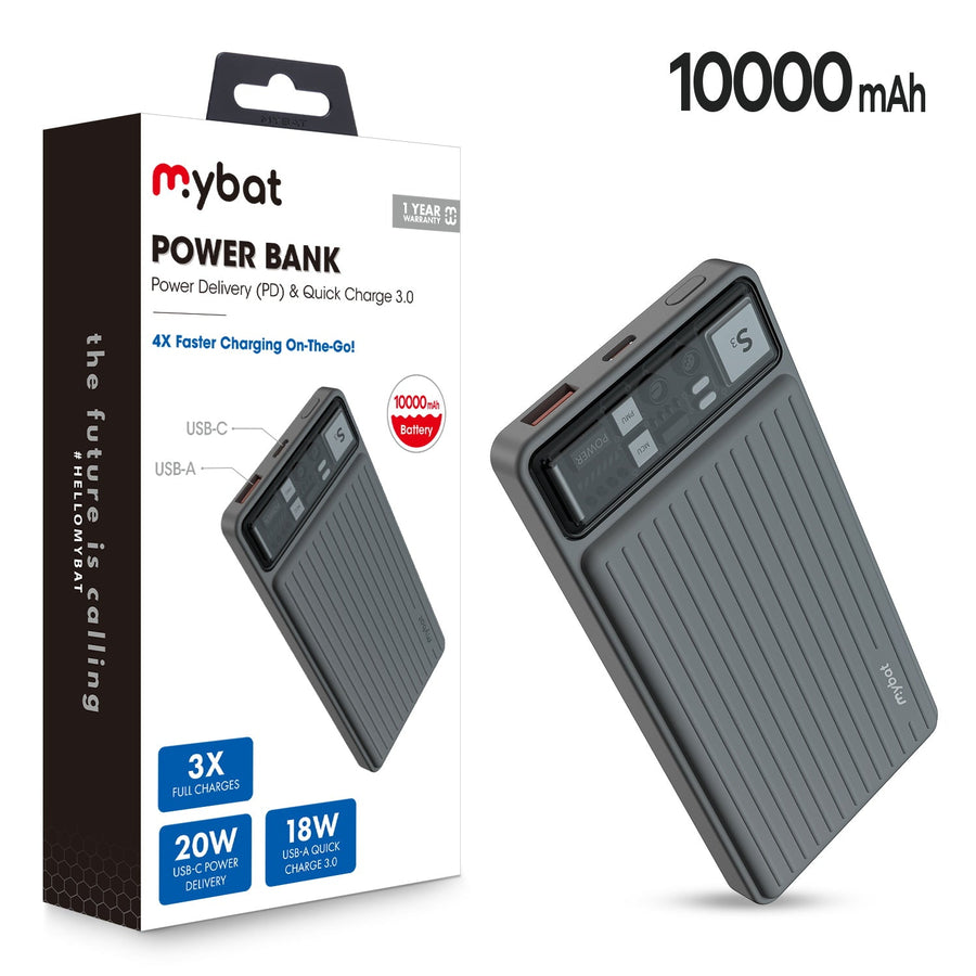 MyBat 10000mAh Power Delivery Power Bank (18W) for - Black - MPBBAT021-1.jpg