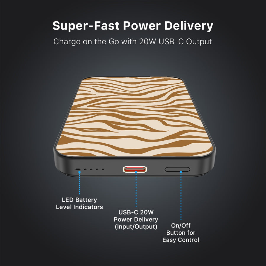 MyBat Design Lab 5000mAh Magnetic Wireless Power Bank - Black - Tiger Stripes - MPBBAT131-BK-011-7.jpg