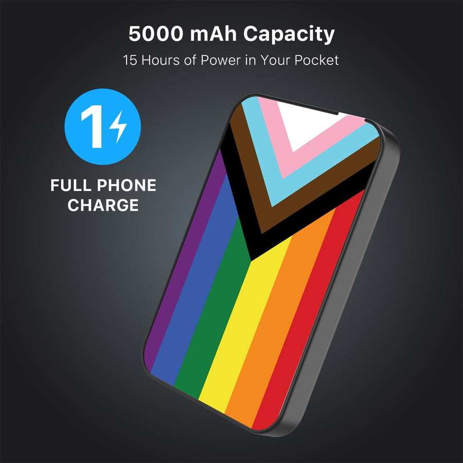 MyBat Design Lab 5000mAh Magnetic Wireless Power Bank - Black - LGBTQ+ Flag - MPBBAT131-BK-034-8.jpg