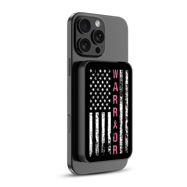MyBat Design Lab 5000mAh Magnetic Wireless Power Bank - Black - Pink Ribbon - MPBBAT131-BK-035-2.jpg