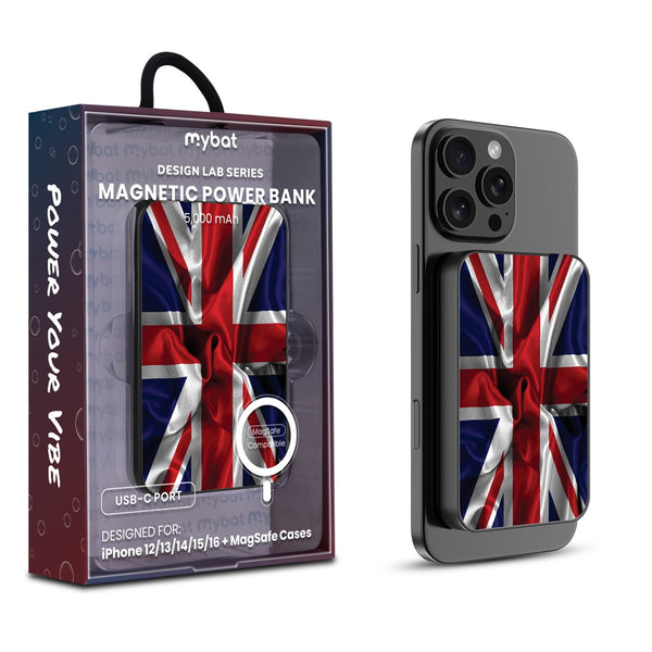 MyBat Design Lab 5000mAh Magnetic Wireless Power Bank - Black - British Flag - MPBBAT131-BK-047-1.jpg