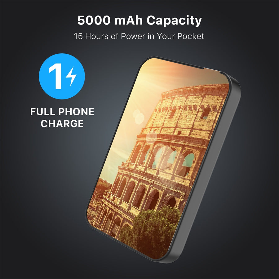 MyBat Design Lab 5000mAh Magnetic Wireless Power Bank - Black - Roman Colosseum - MPBBAT131-BK-049-8.jpg