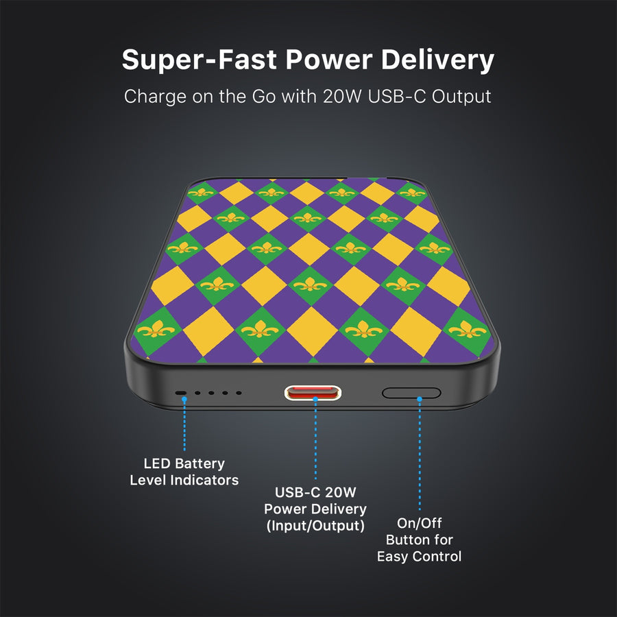 MyBat Design Lab 5000mAh Magnetic Wireless Power Bank - Black - Mardi Gras - MPBBAT131-BK-057-7.jpg