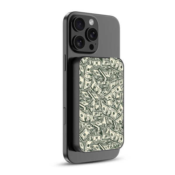 MyBat Design Lab 5000mAh Magnetic Wireless Power Bank - Black - Money Stack - MPBBAT131-BK-082-2.jpg