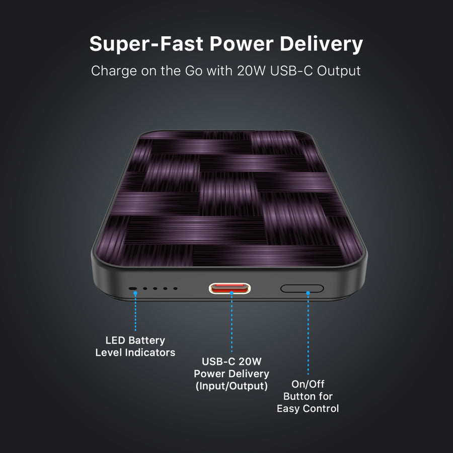 MyBat Design Lab 5000mAh Magnetic Wireless Power Bank - Black - Woven Carbon Fiber - MPBBAT131-BK-085-7.jpg