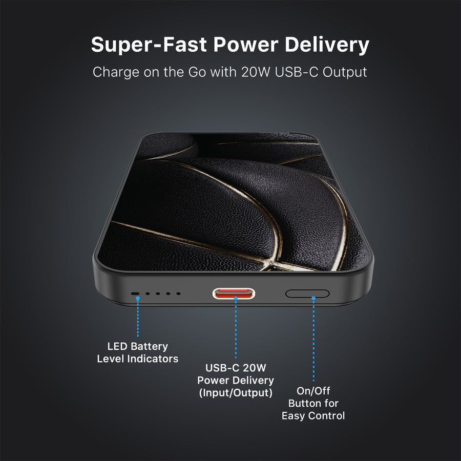 MyBat Design Lab 5000mAh Magnetic Wireless Power Bank - Black - Black Basketballs - MPBBAT131-BK-090-7.jpg