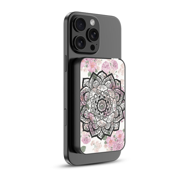 MyBat Design Lab 5000mAh Magnetic Wireless Power Bank - Black - Mandala - MPBBAT131-BK-113-2.jpg