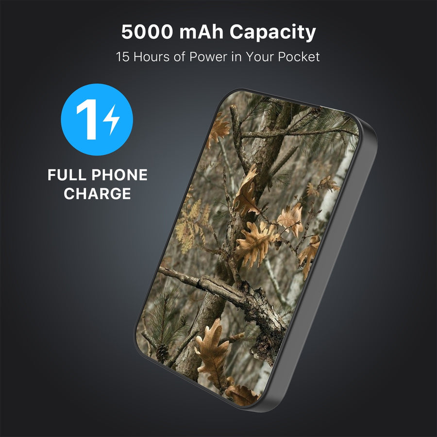 MyBat Design Lab 5000mAh Magnetic Wireless Power Bank - Black - Real Tree Camouflage - MPBBAT131-BK-118-8.jpg