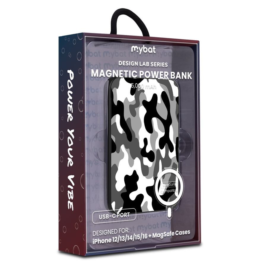 MyBat Design Lab 5000mAh Magnetic Wireless Power Bank - Black - Black & White Camouflage - MPBBAT131-BK-122-9.jpg