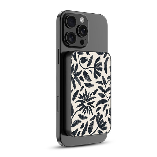 MyBat Design Lab 5000mAh Magnetic Wireless Power Bank - Black - Vintage Floral - MPBBAT131-BK-124-2.jpg