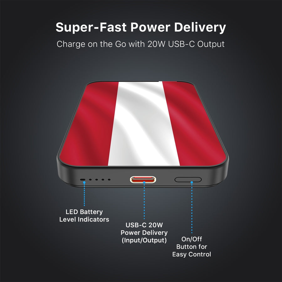 MyBat Design Lab 5000mAh Magnetic Wireless Power Bank - Black - Austria Flag - MPBBAT131-BK-141-7.jpg