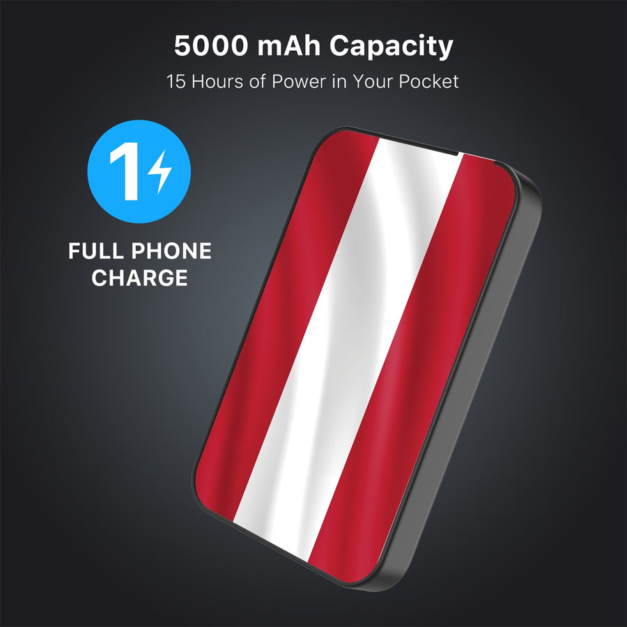 MyBat Design Lab 5000mAh Magnetic Wireless Power Bank - Black - Austria Flag - MPBBAT131-BK-141-8.jpg