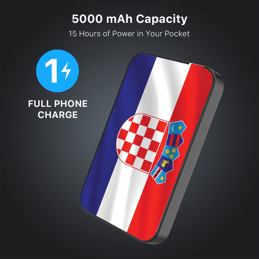 MyBat Design Lab 5000mAh Magnetic Wireless Power Bank - Black - Croatia Flag - MPBBAT131-BK-143-8.jpg