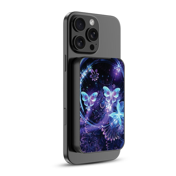 MyBat Design Lab 5000mAh Magnetic Wireless Power Bank - Black - Butterfly Magic - MPBBAT131-BK-164-2.jpg