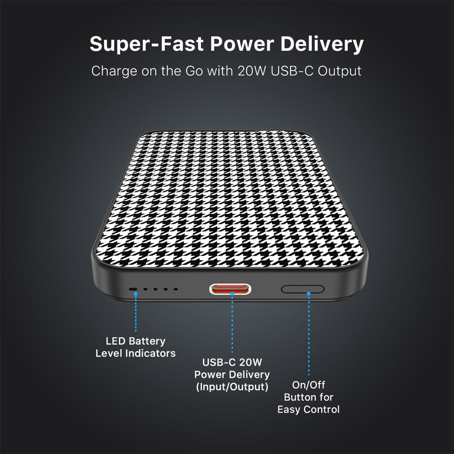 MyBat Design Lab 5000mAh Magnetic Wireless Power Bank - Black - Classic Houndstooth - MPBBAT131-BK-215-7.jpg