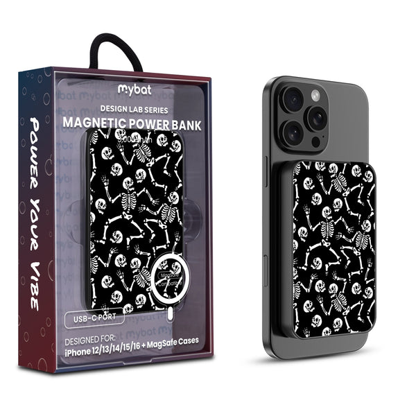 MyBat Design Lab 5000mAh Magnetic Wireless Power Bank - Black - Skeleton Crew - MPBBAT131-BK-218-1.jpg