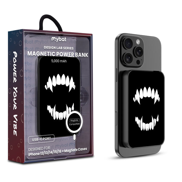 MyBat Design Lab 5000mAh Magnetic Wireless Power Bank - Black - Vampire Fangs - MPBBAT131-BK-230-1.jpg