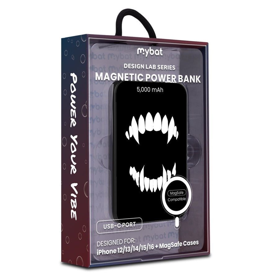 MyBat Design Lab 5000mAh Magnetic Wireless Power Bank - Black - Vampire Fangs - MPBBAT131-BK-230-9.jpg