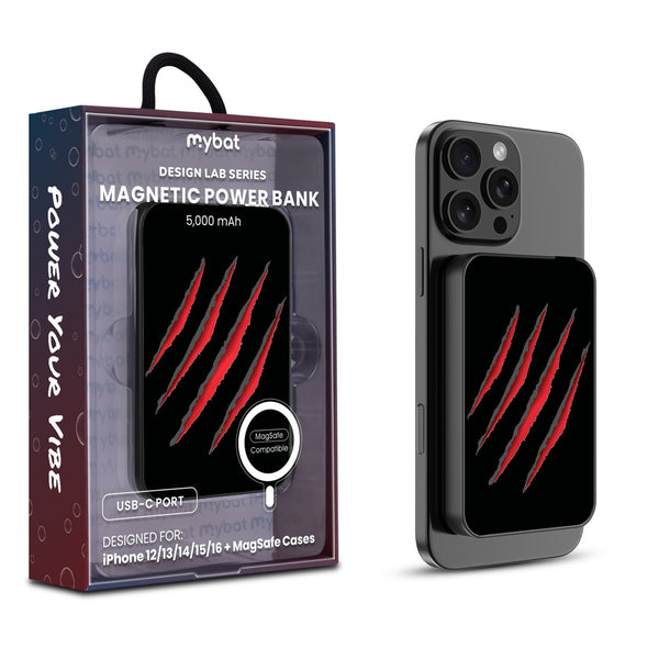 MyBat Design Lab 5000mAh Magnetic Wireless Power Bank - Black - Claw Marks - MPBBAT131-BK-231-1.jpg