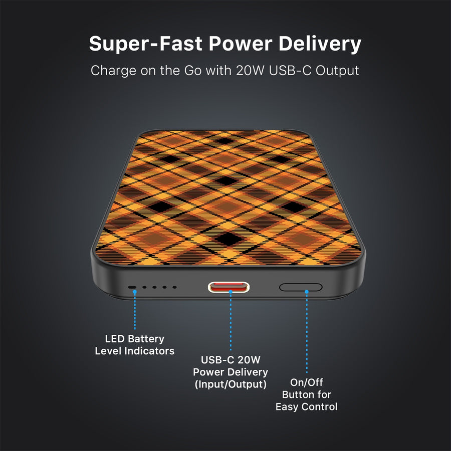 MyBat Design Lab 5000mAh Magnetic Wireless Power Bank - Black - Fall Flannel - MPBBAT131-BK-242-7.jpg