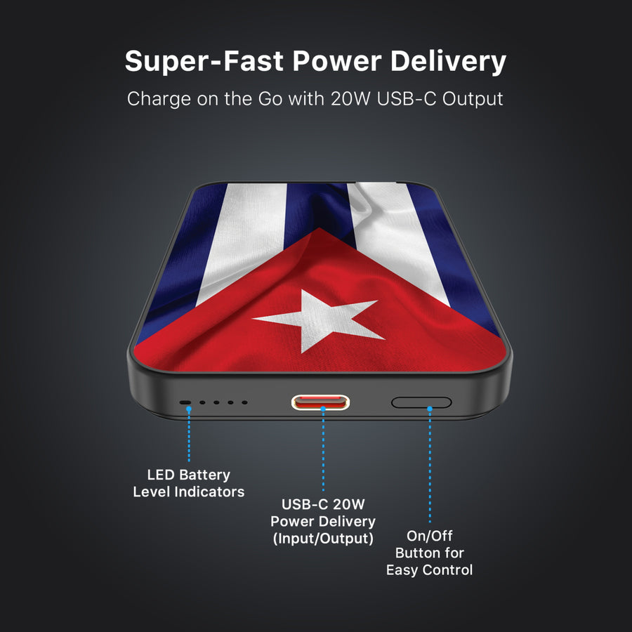 MyBat Design Lab 5000mAh Magnetic Wireless Power Bank - Black - Cuba Flag - MPBBAT131-BK-309-7.jpg