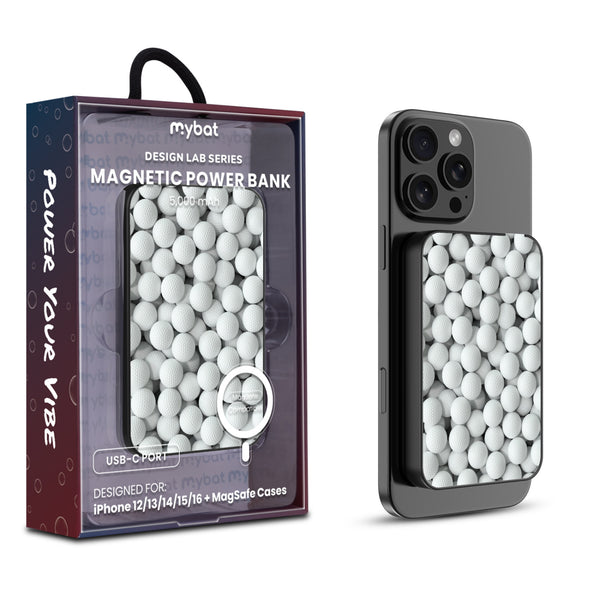 MyBat Design Lab 5000mAh Magnetic Wireless Power Bank - Black - Golf Balls - MPBBAT131-BK-314-1.jpg
