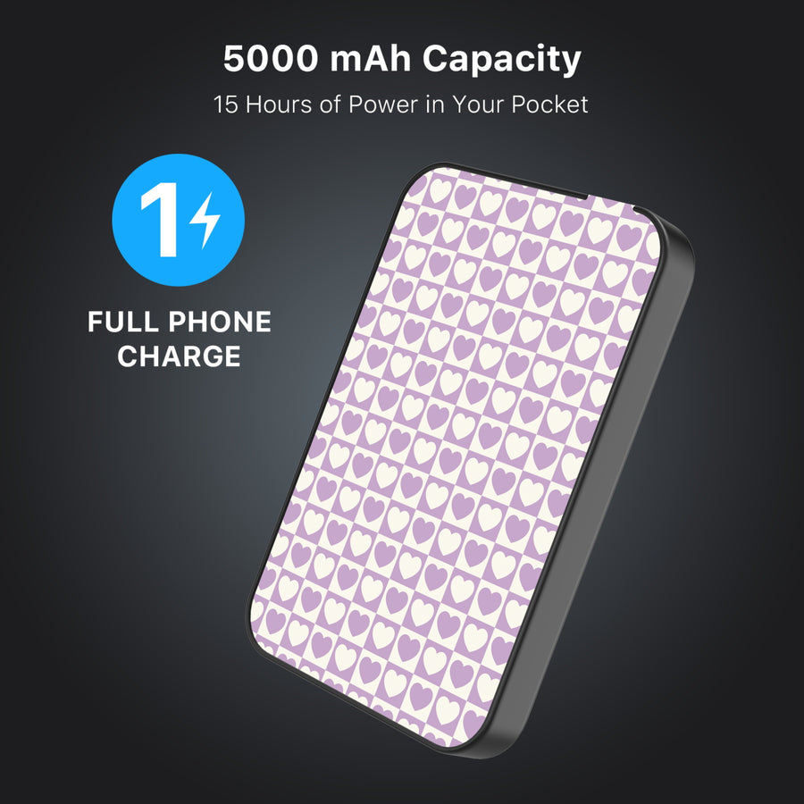 MyBat Design Lab 5000mAh Magnetic Wireless Power Bank - Black - Heart Grid - MPBBAT131-BK-339-8.jpg
