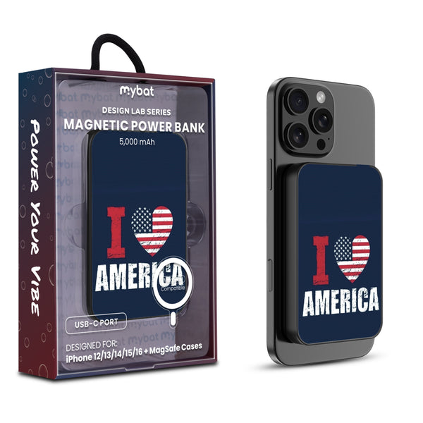 MyBat Design Lab 5000mAh Magnetic Wireless Power Bank - Black - I Love America - MPBBAT131-BK-358-1.jpg