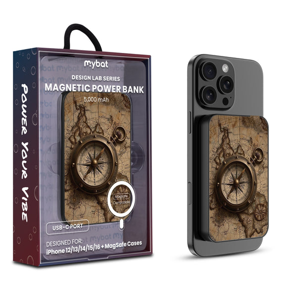 MyBat Design Lab 5000mAh Magnetic Wireless Power Bank - Black - Compass - MPBBAT131-BK-378-1.jpg