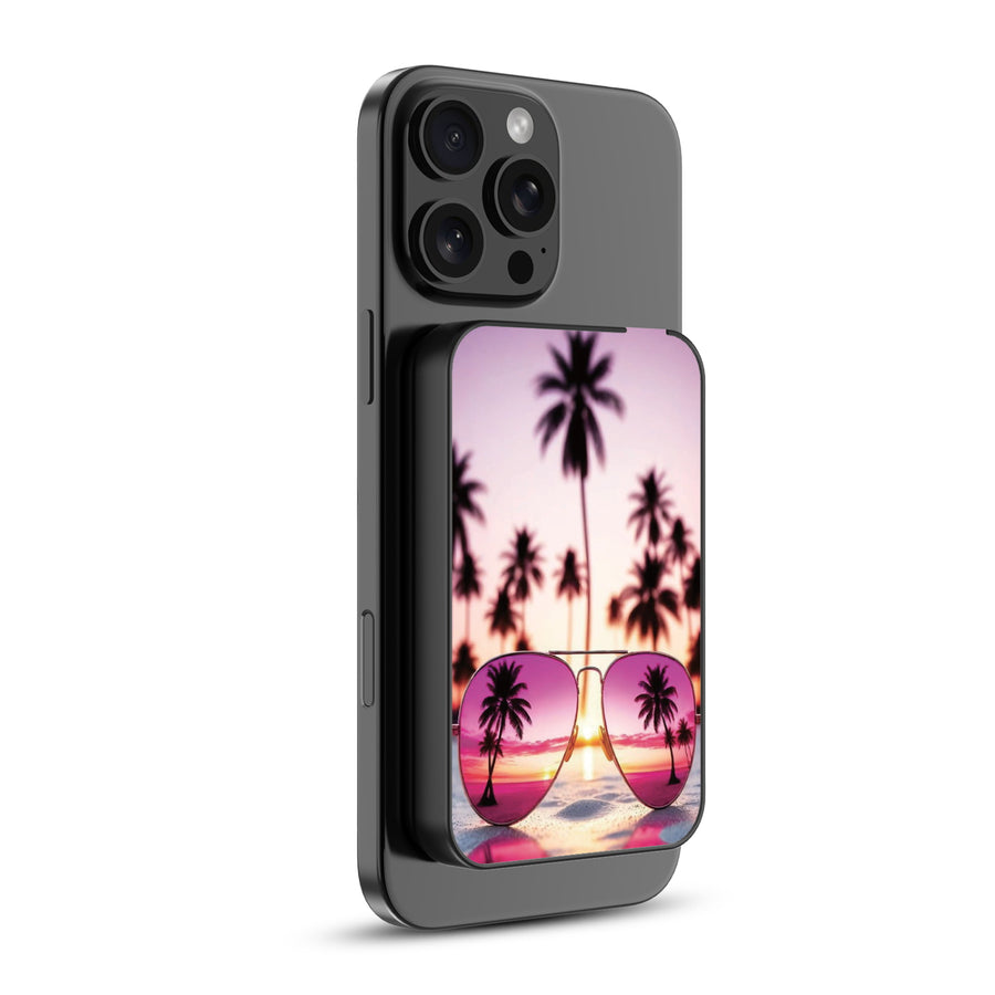 MyBat Design Lab 5000mAh Magnetic Wireless Power Bank - Black - California Sunset - MPBBAT131-BK-385-2.jpg