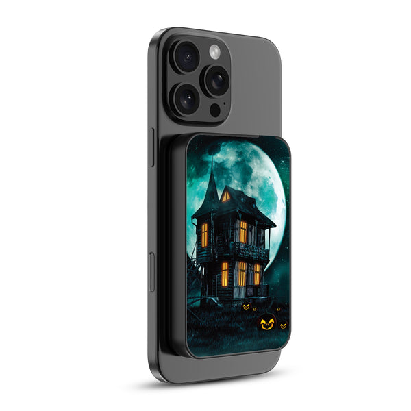 MyBat Design Lab 5000mAh Magnetic Wireless Power Bank - Black - Haunted Mansion - MPBBAT131-BK-396-2.jpg