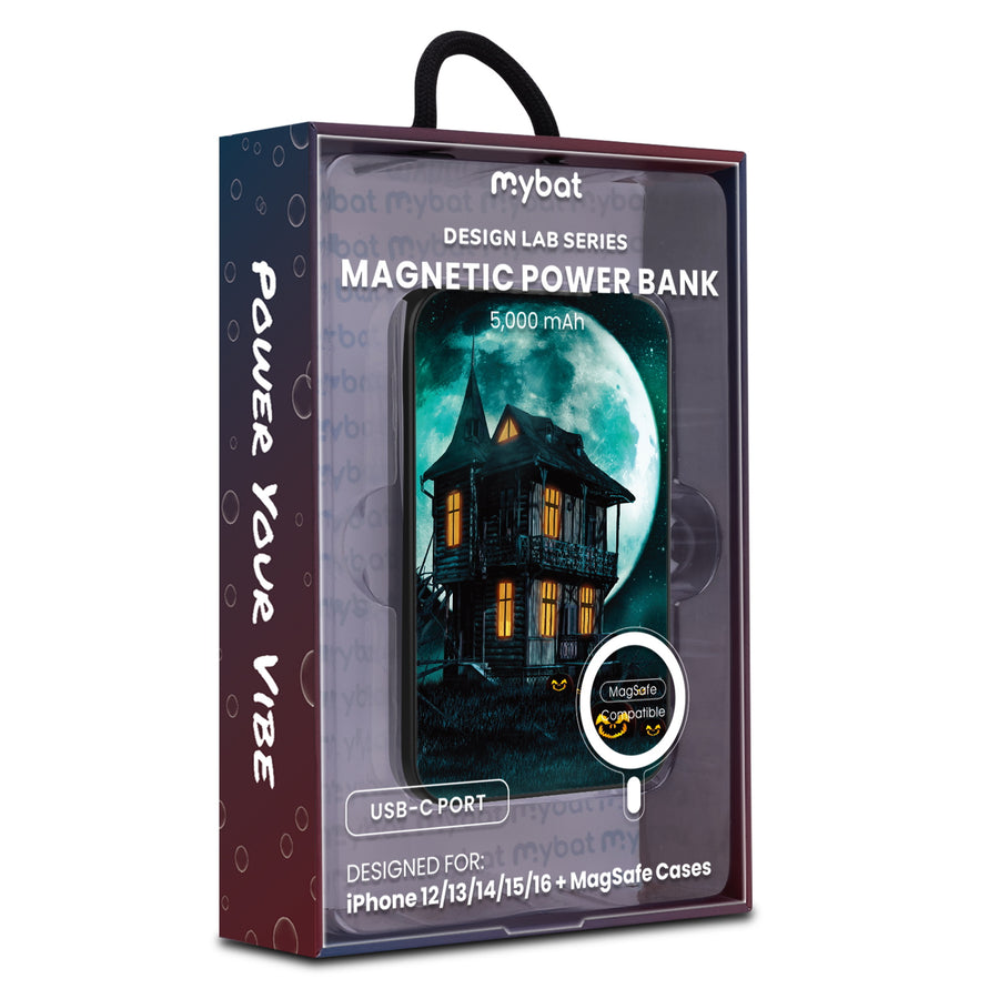 MyBat Design Lab 5000mAh Magnetic Wireless Power Bank - Black - Haunted Mansion - MPBBAT131-BK-396-9.jpg
