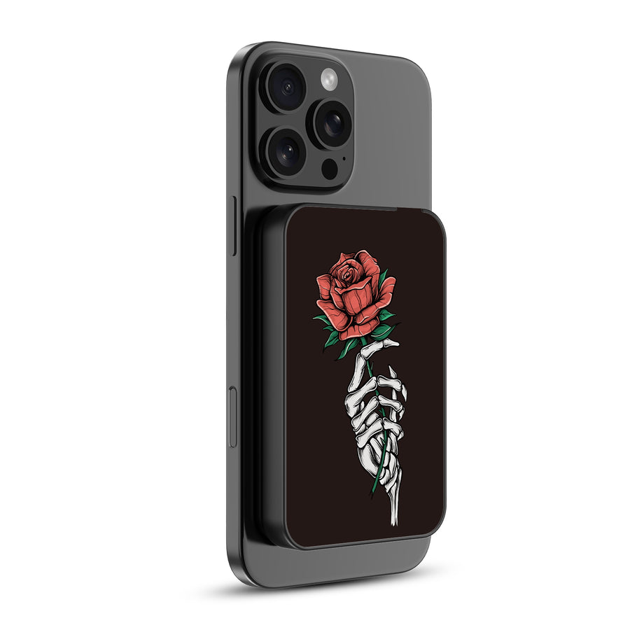 MyBat Design Lab 5000mAh Magnetic Wireless Power Bank - Black - Eternal Rose - MPBBAT131-BK-402-2.jpg