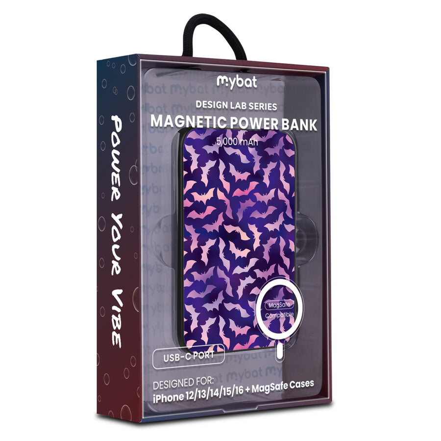 MyBat Design Lab 5000mAh Magnetic Wireless Power Bank - Black - Twilight Bats - MPBBAT131-BK-422-9.jpg