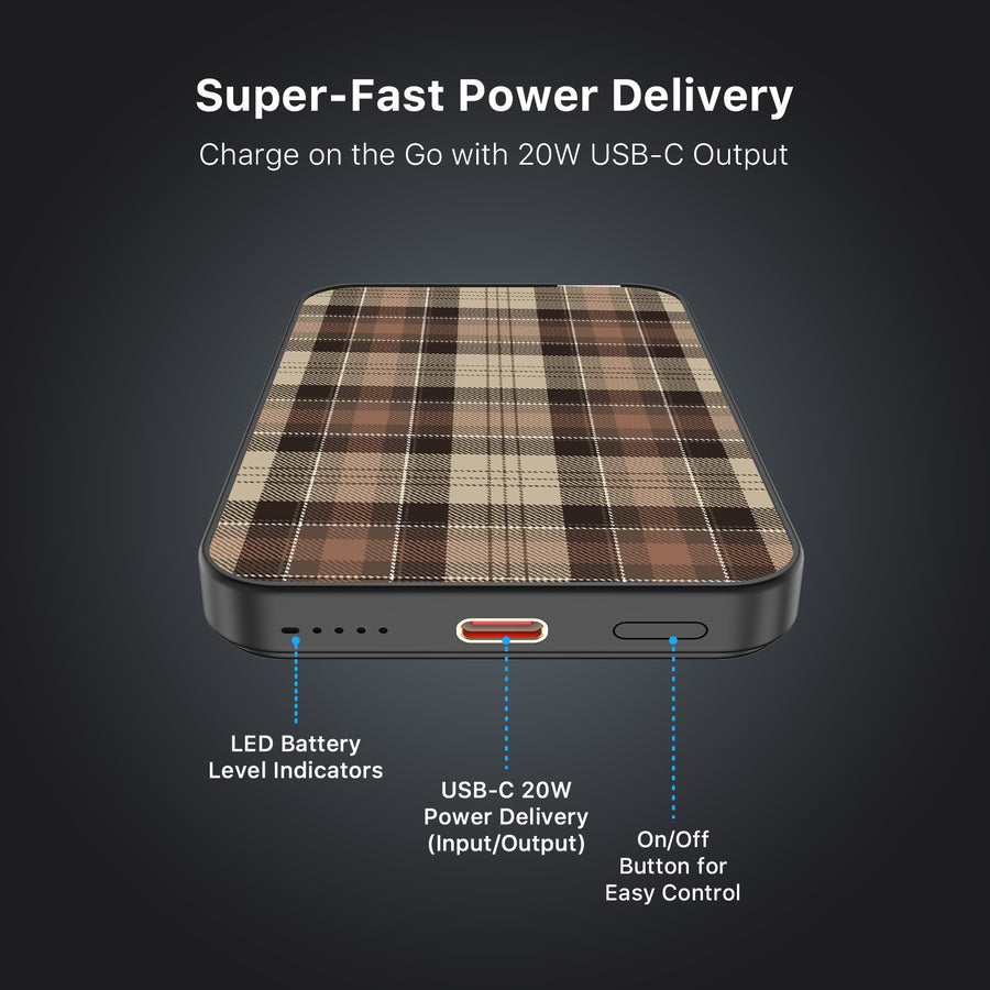 MyBat Design Lab 5000mAh Magnetic Wireless Power Bank - Black - Mocha Flannel - MPBBAT131-BK-431-7.jpg