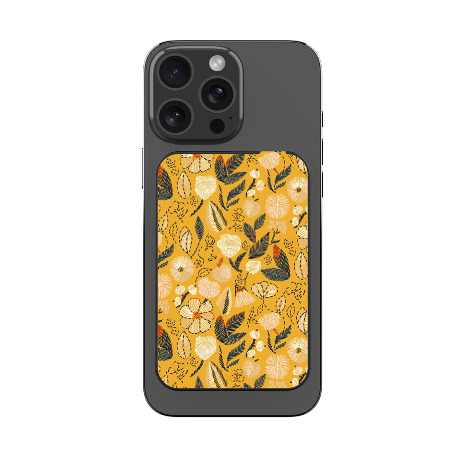 MyBat Design Lab 5000mAh Magnetic Wireless Power Bank - Black - Floral Stitch - MPBBAT131-BK-439-3.jpg
