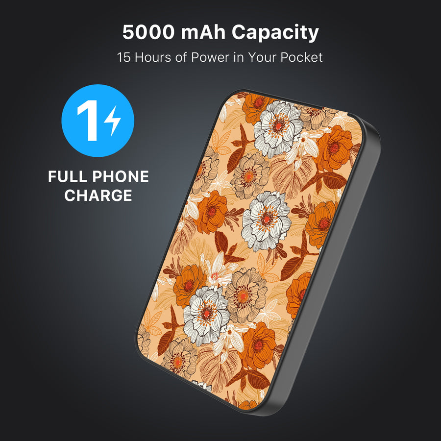MyBat Design Lab 5000mAh Magnetic Wireless Power Bank - Black - Retro Bouquet - MPBBAT131-BK-440-8.jpg