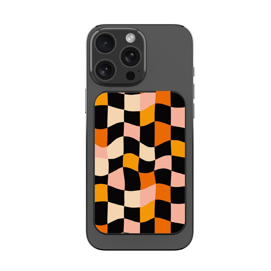 MyBat Design Lab 5000mAh Magnetic Wireless Power Bank - Black - Groovy Check - MPBBAT131-BK-448-3.jpg