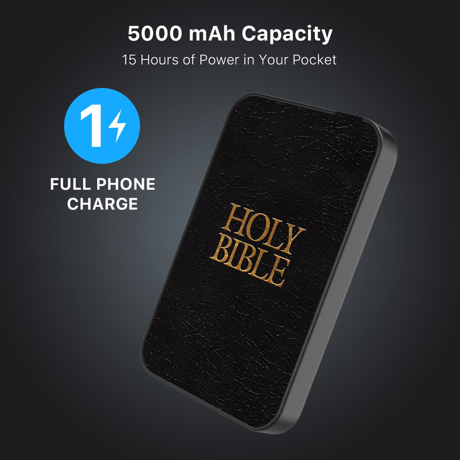 MyBat Design Lab 5000mAh Magnetic Wireless Power Bank - Black - Holy Bible - MPBBAT131-BK-454-8.jpg