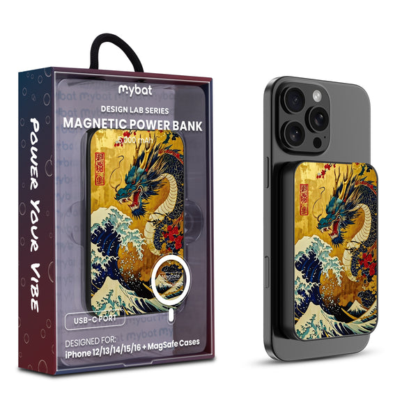 MyBat Design Lab 5000mAh Magnetic Wireless Power Bank - Black - Rising Dragon - MPBBAT131-BK-455-1.jpg