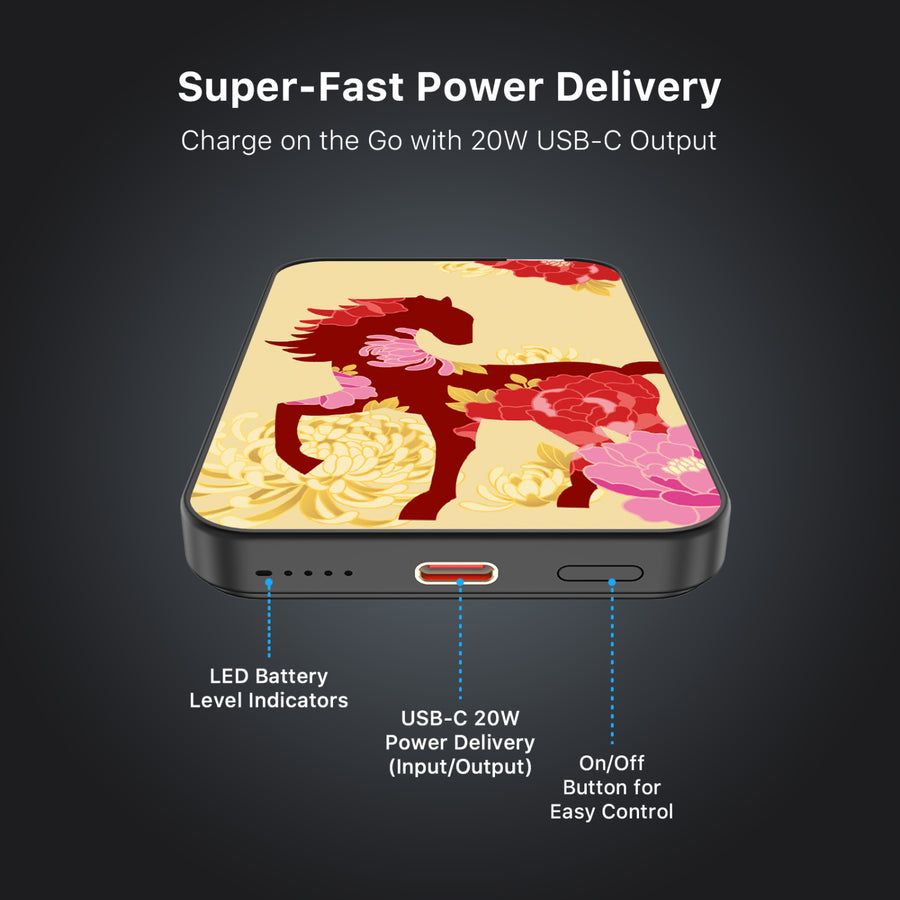 MyBat Design Lab 5000mAh Magnetic Wireless Power Bank - Black - Peony Pedigree - MPBBAT131-BK-464-7.jpg
